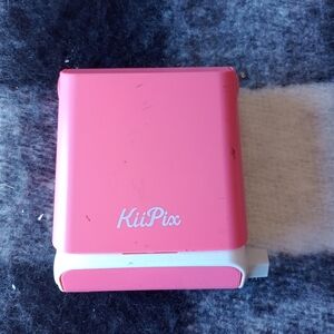 TOMY KiiPix Portable Smartphone Picture Printer & Photo Scanner~ PINK